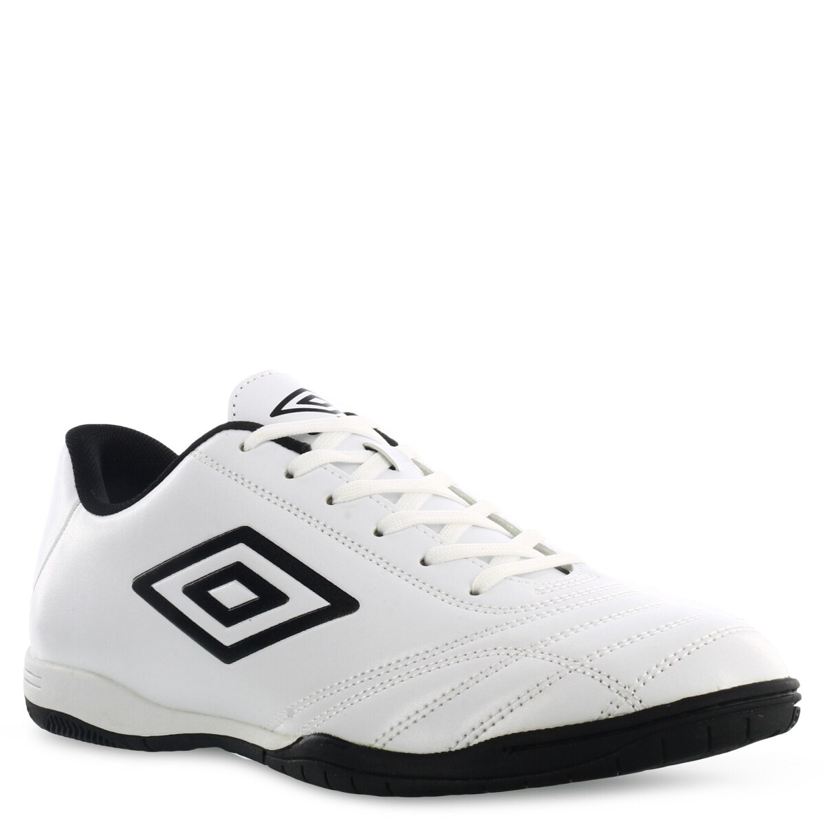Championes de Fútbol Sala Hombre Umbro Classico II IC - Blanco - Negro 