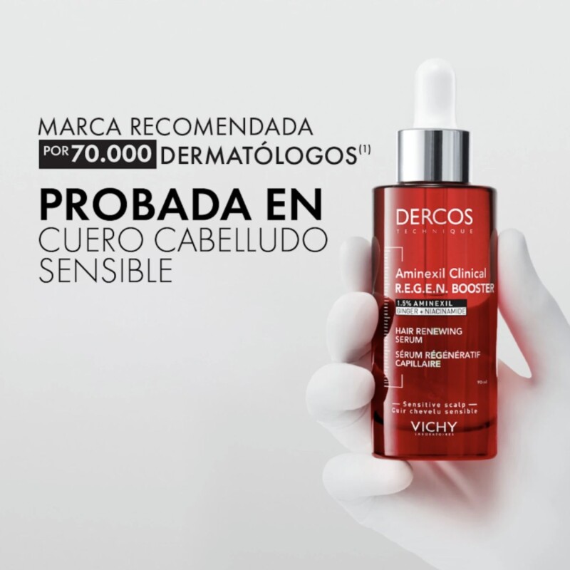 Sérum Capilar Vichy Dercos Aminexil ClinicL R.E.G.E.N. 90ml Sérum Capilar Vichy Dercos Aminexil ClinicL R.E.G.E.N. 90ml