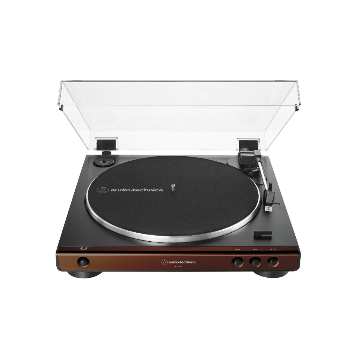 Bandeja De Vinilo Audio Technica Atlp60xbw Marrón 