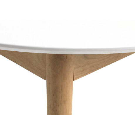 Mesa De Comedor Marstrand Ø110/110X200 Blanco