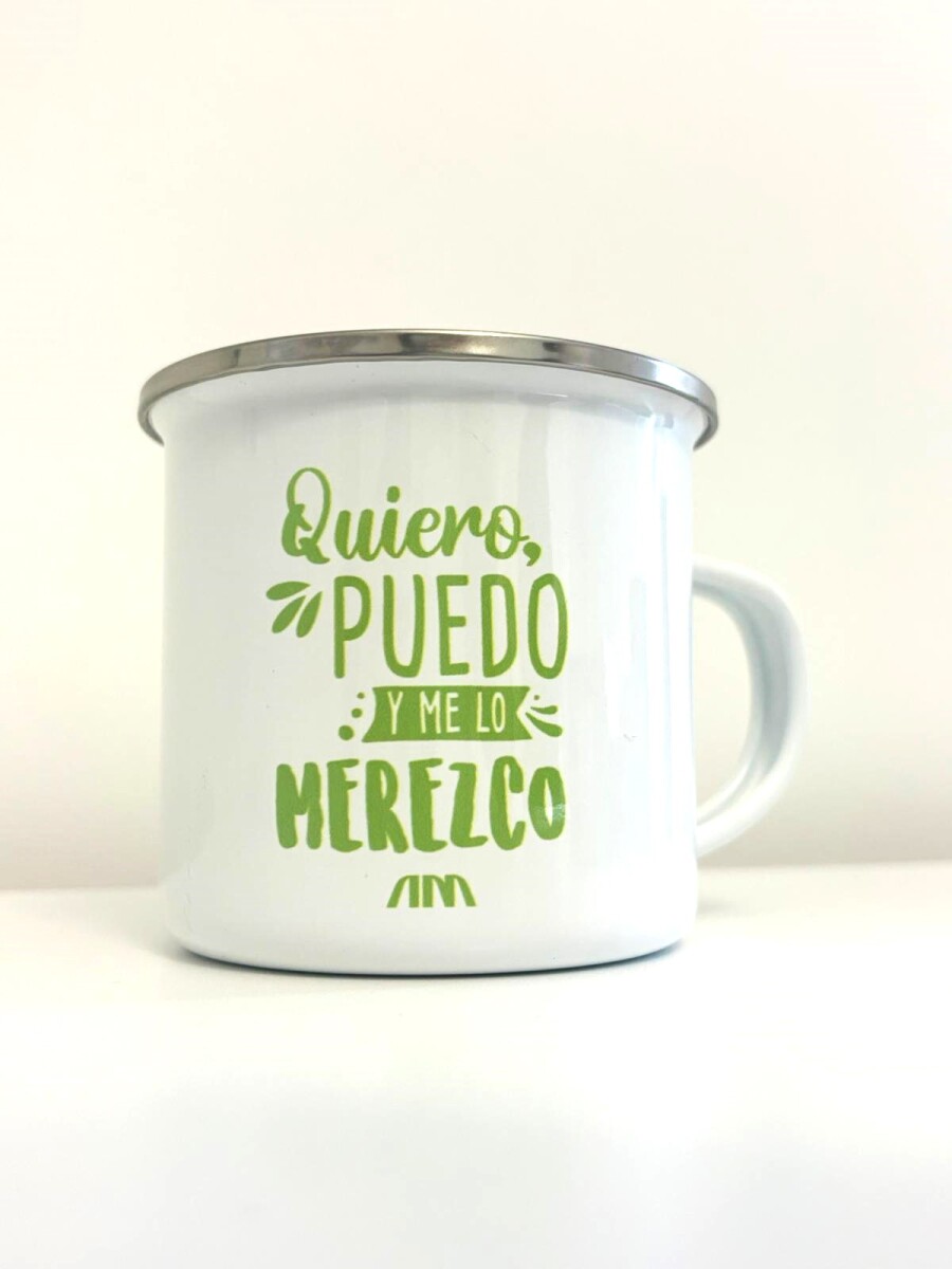 Taza Personalizada - Quiero, puedo y me lo merezco 