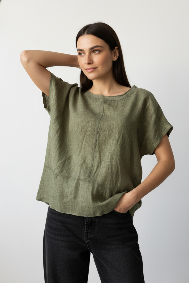 Blusa Marixa - Verde Oliva 