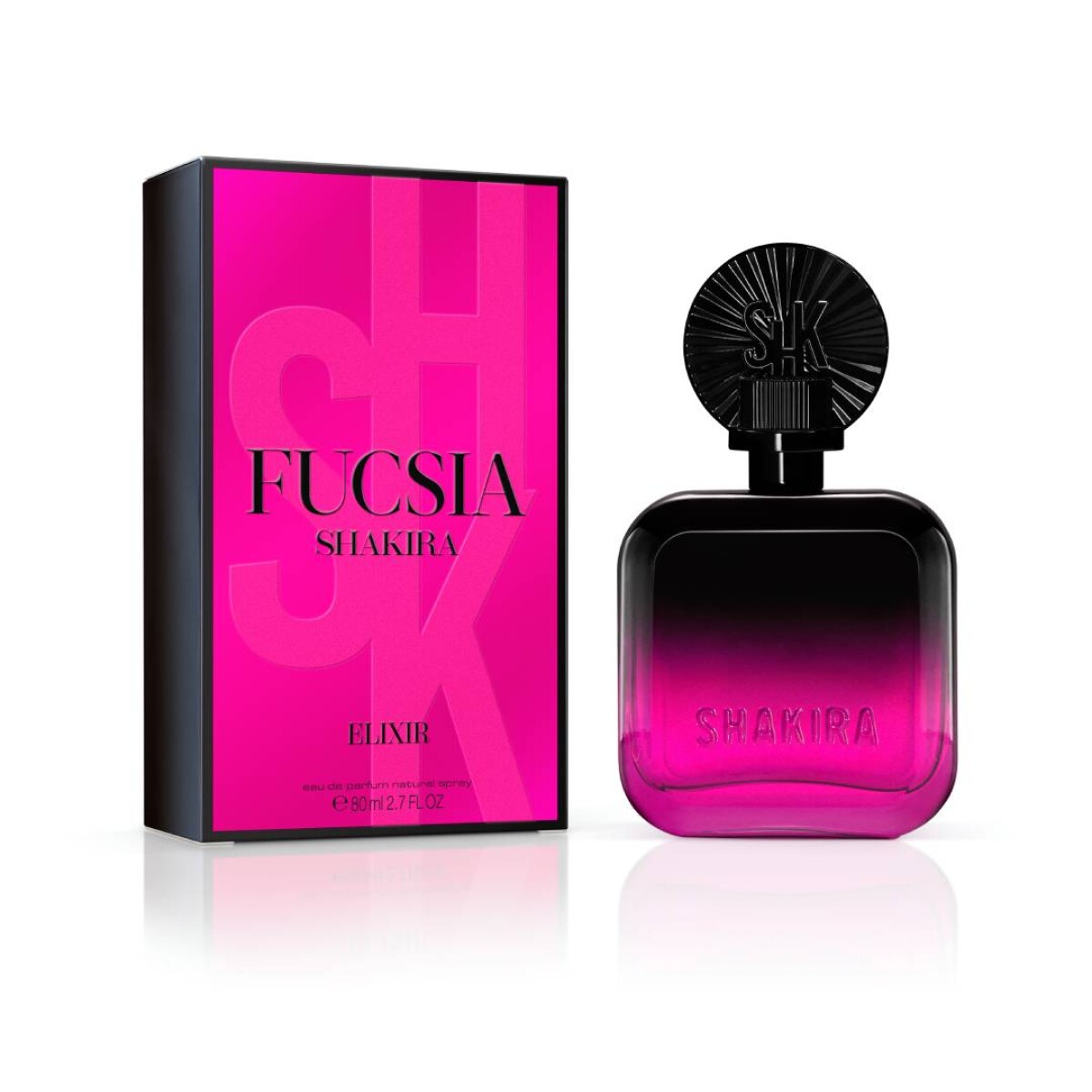 Fragancia Femenina Shakira Fucsia Elixir EDP - 80 ML 