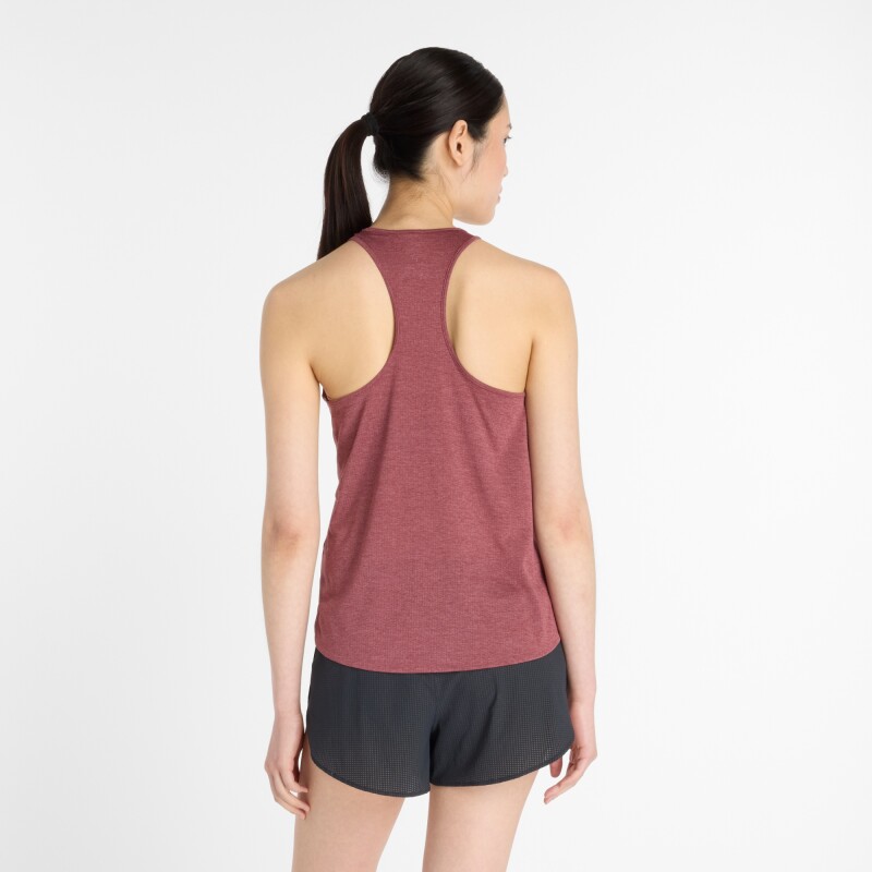 Musculosa New Balance de Dama - Athletics Tank - WT41250WUR RED