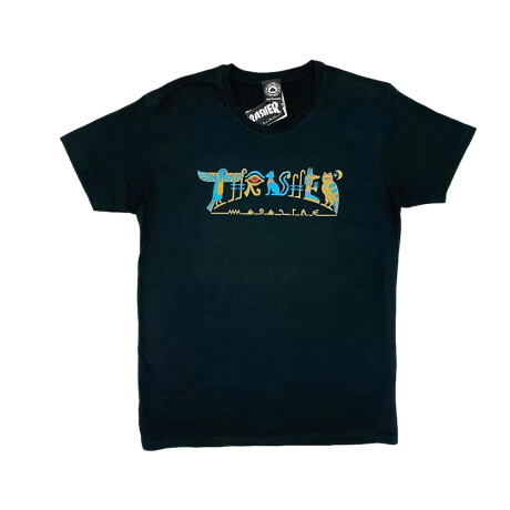 T SHIRT THRASHER BLACK