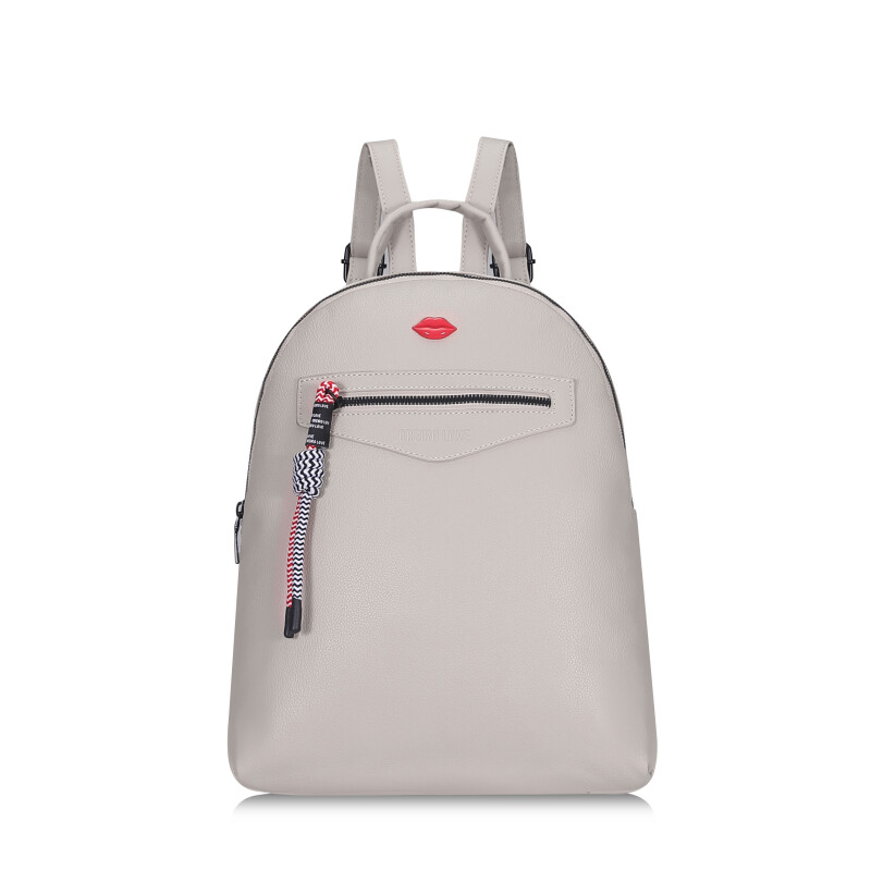 Mochila Las Oreiro Love Blanco Hueso