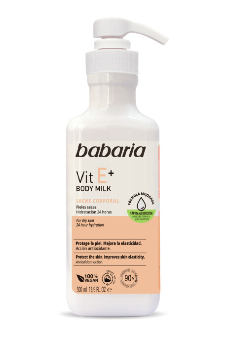 Crema Corporal Babaria x 500 ml Vitamina E+