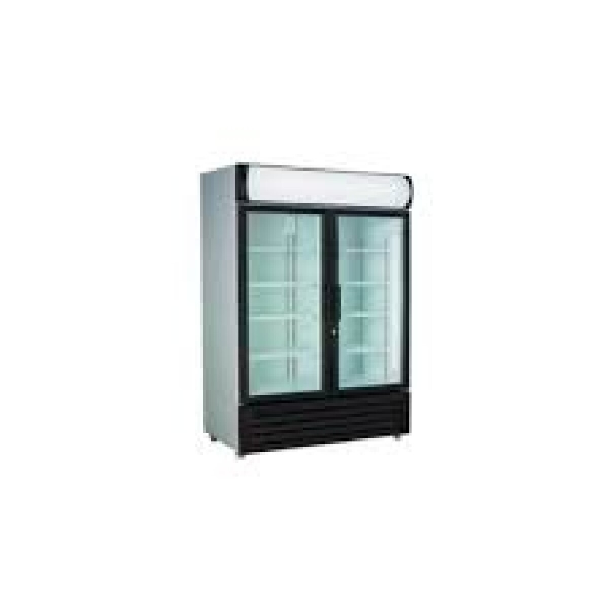 Expositor vertical refrigerado 2 puerta 800 lts Iccold 
