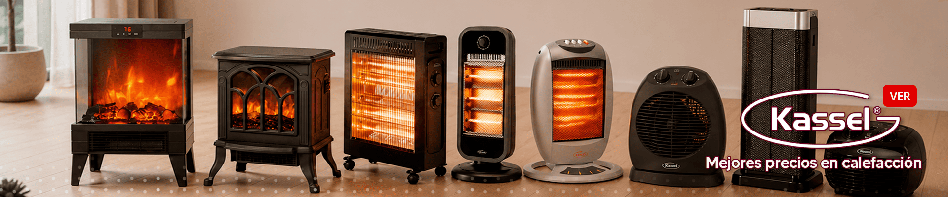¡Estufas Eléctricas Kassel en oferta!