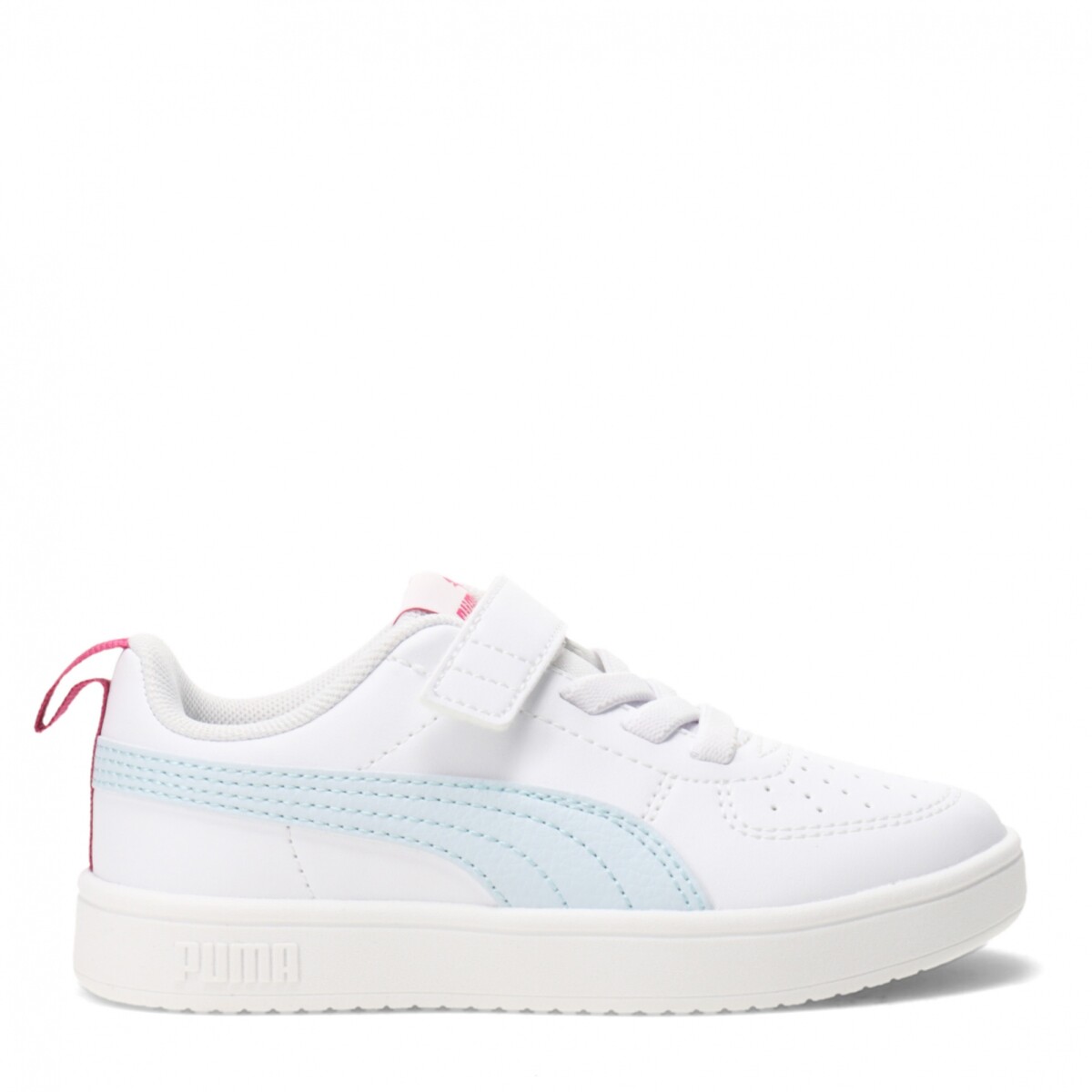 Championes de Niños Puma Rickie AC PS Puma - Blanco - Celeste 