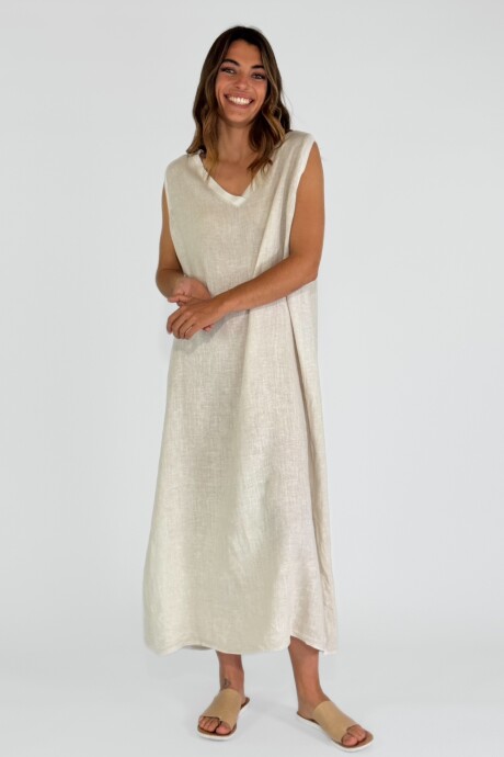 VESTIDO CAPRI Beige