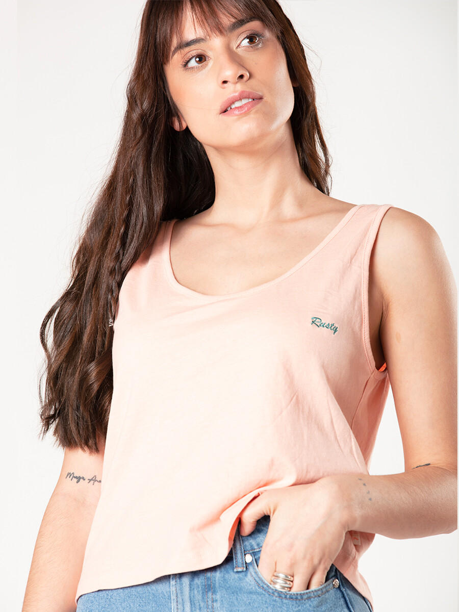 MUSCULOSA LOGAN RUSTY - Rosado 