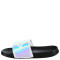 Sandalias de Mujer Umbro Metalic Rain Gris Metalizado - Negro - Blanco