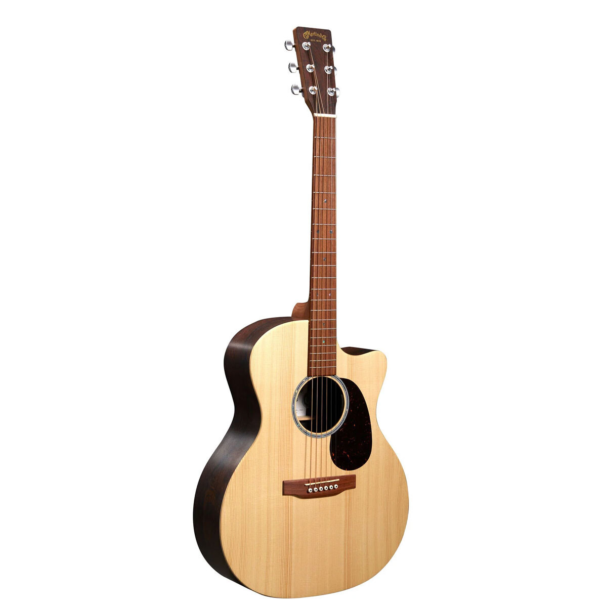 Guitarra Electro Acústica Martin Gpc-x2e Cocobolo Con Funda 