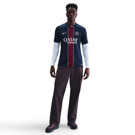 Remera Paris Saint-Germain Stadium Camiseta Oficial Camiseta 2025/26 de Hombre Azul