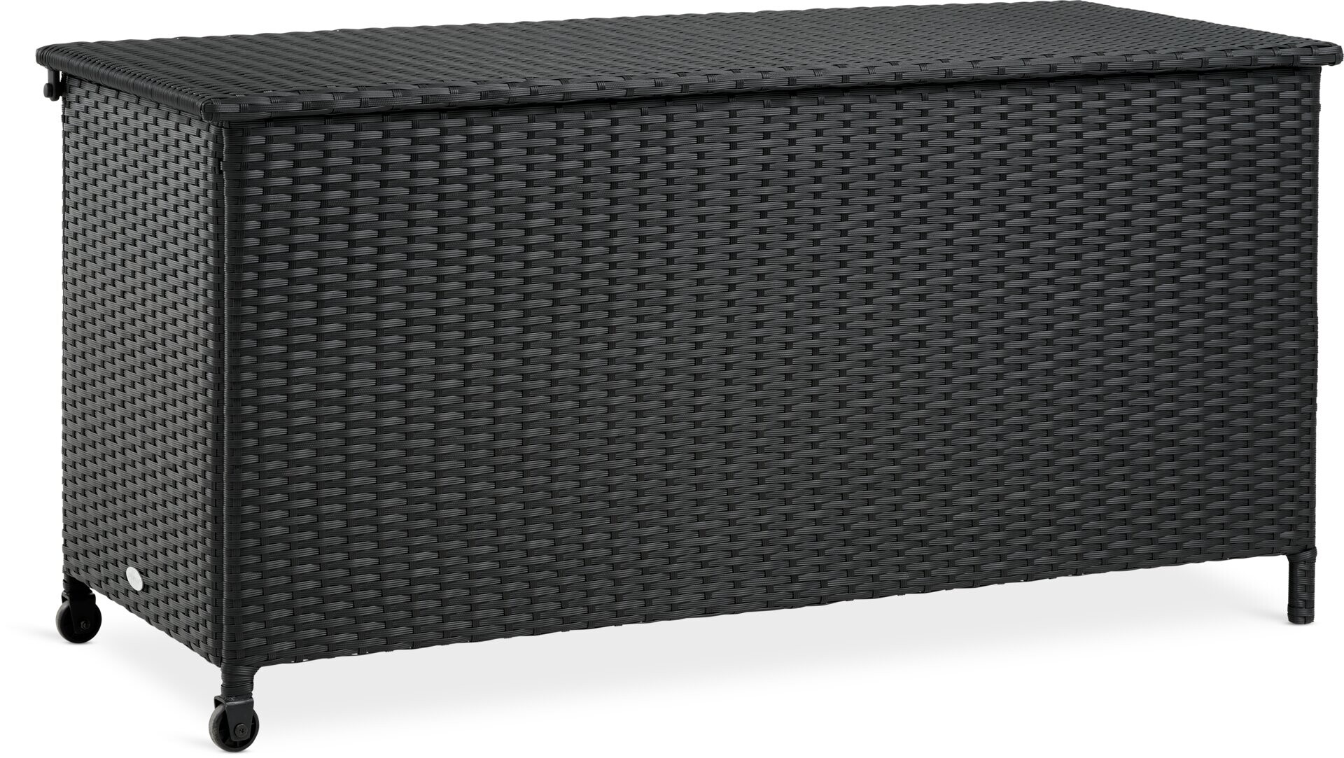Baúl para guardar almohadones YDERUP A133xA64xP55 negro 