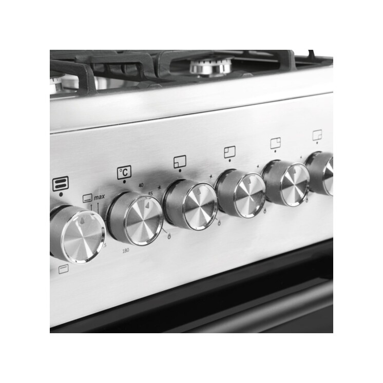 Cocina Combinada Smartlife SL-KS5757C 57x57 Inox con Horno Eléctrico y 4 Hornallas a Gas Cocina Combinada Smartlife SL-KS5757C 57x57 Inox con Horno Eléctrico y 4 Hornallas a Gas