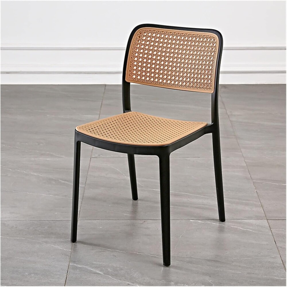 Juego Mesa Cuadrada + 2 Sillas Marrón oscuro