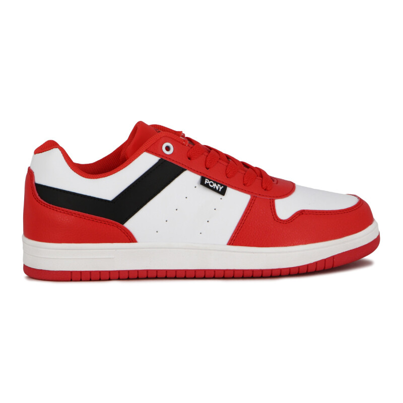 Pony Lifestyle City Wings Men - Blanco/Rojo Blanco-Rojo