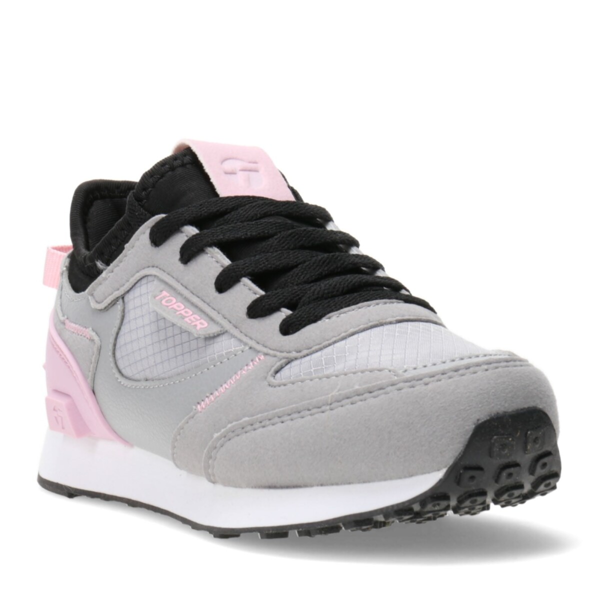 Championes Infantiles Topper Oldi Kids - Gris - Negro - Rosa 