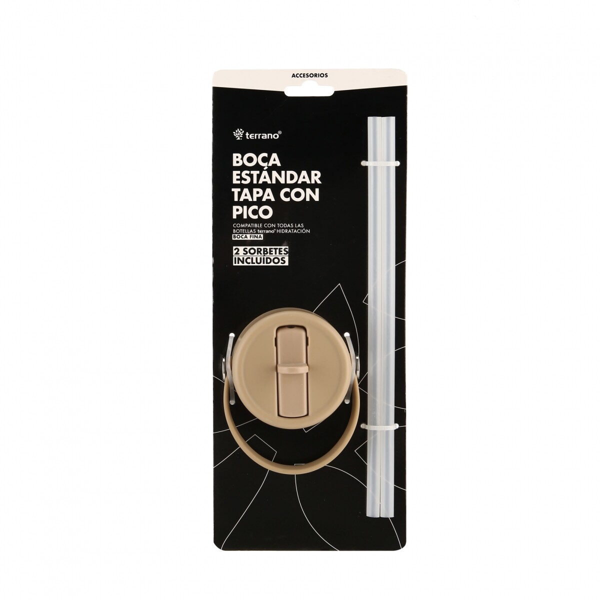 Repuesto Tapa C/Pico Para Botella 950 ML - Arena 
