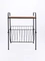 MESA CON REVISTERO MADERA