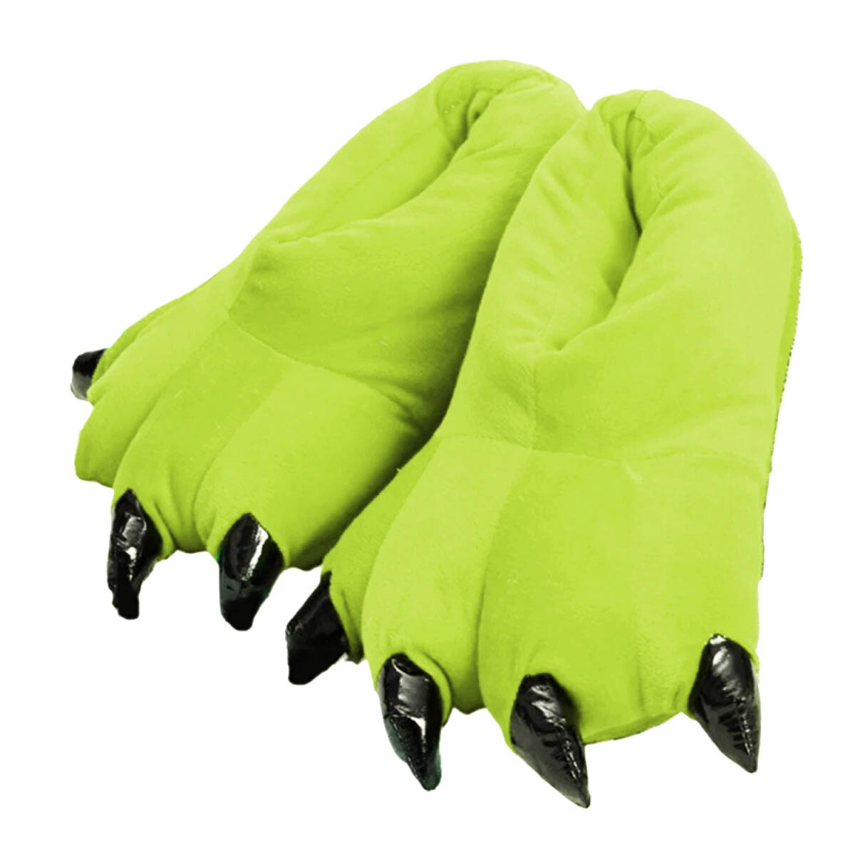 Pantuflas Diseño Garras Talles Para Niños y Adultos - Verde 