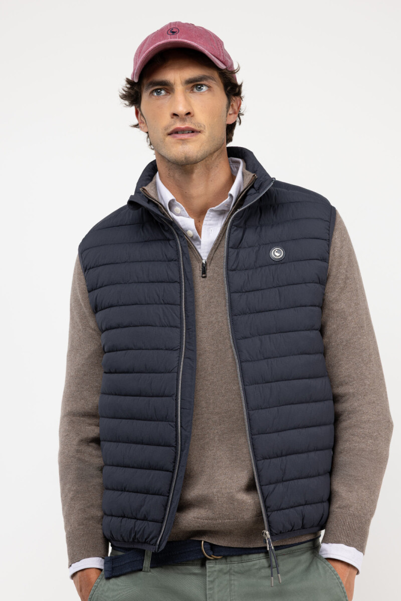 Chaleco Acolchado Gris