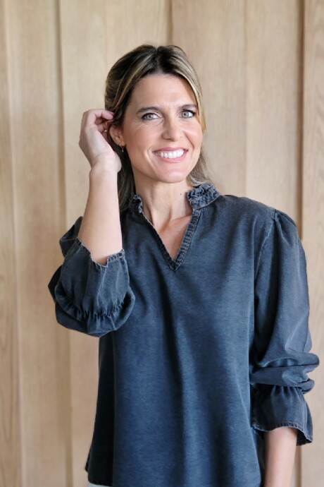 Blusa Copenhague Denim Negro