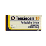 TENSIOCOM 10 MG. CJ X 30 COMP. única