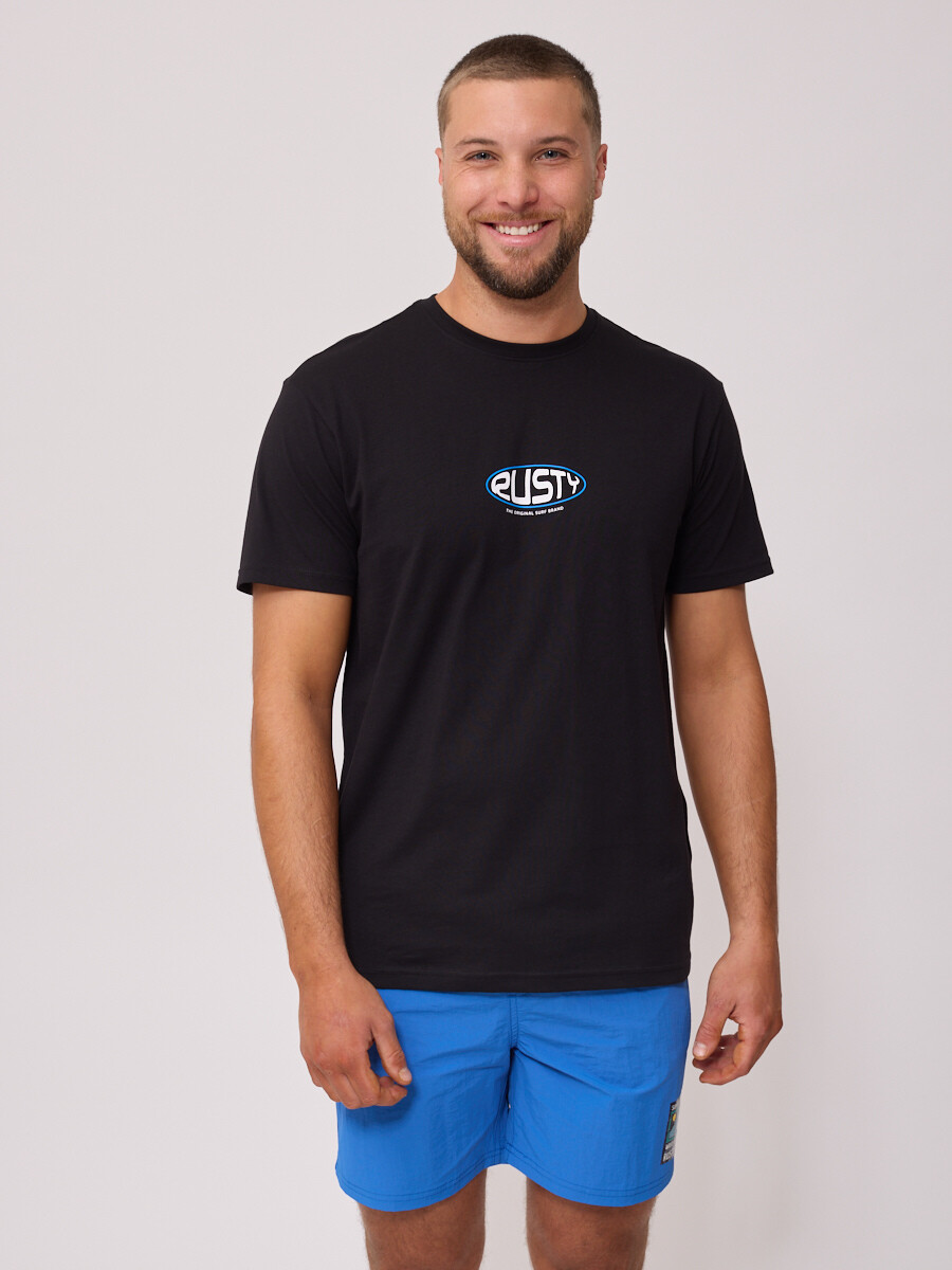 T-SHIRT NAREN RUSTY - Negro 