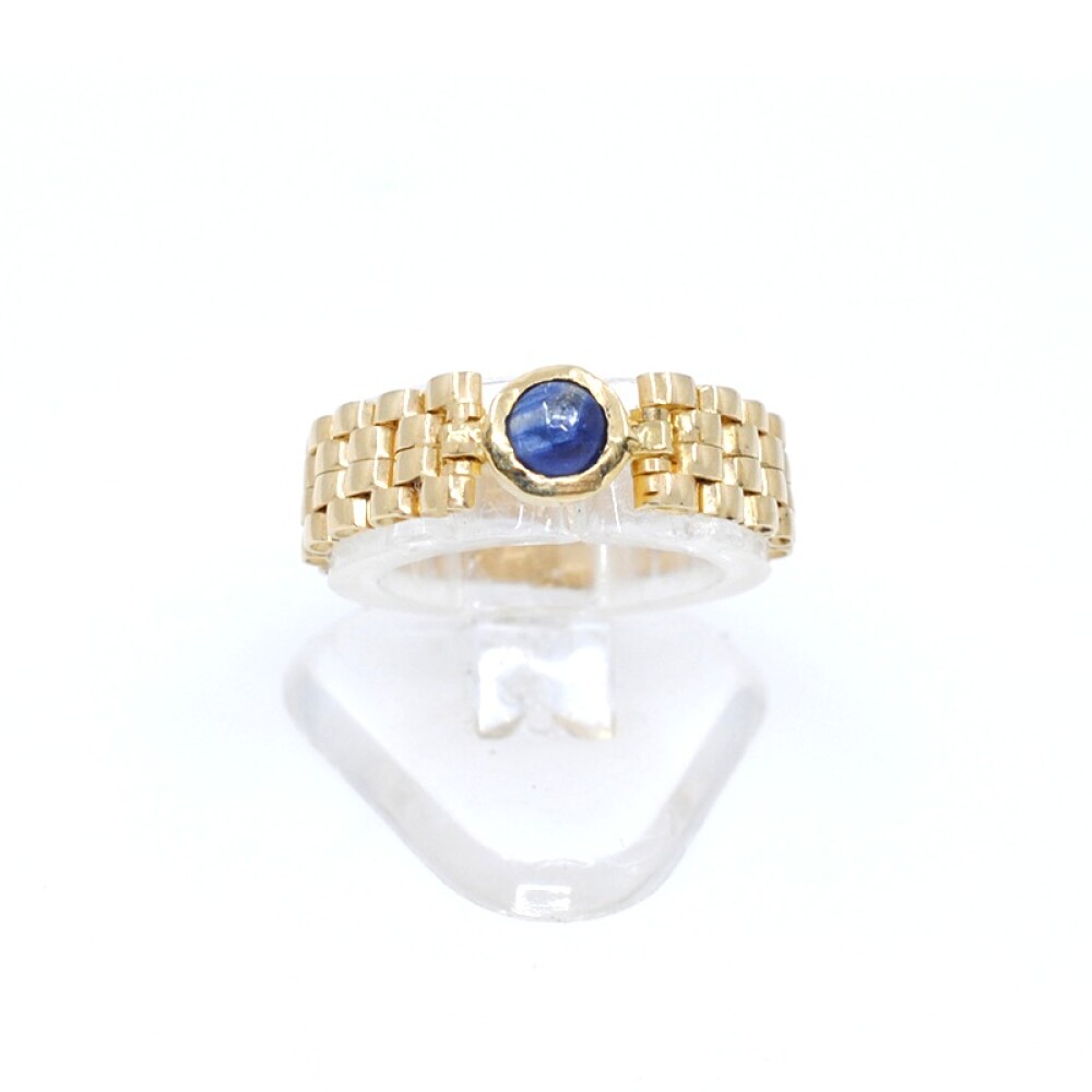 Anillo Panther fino con zafiro central Anillo Panther fino con zafiro central