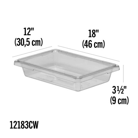 Caja Organizadora Policarbonato 6.6 litros. Caja Organizadora Policarbonato 6.6 litros.
