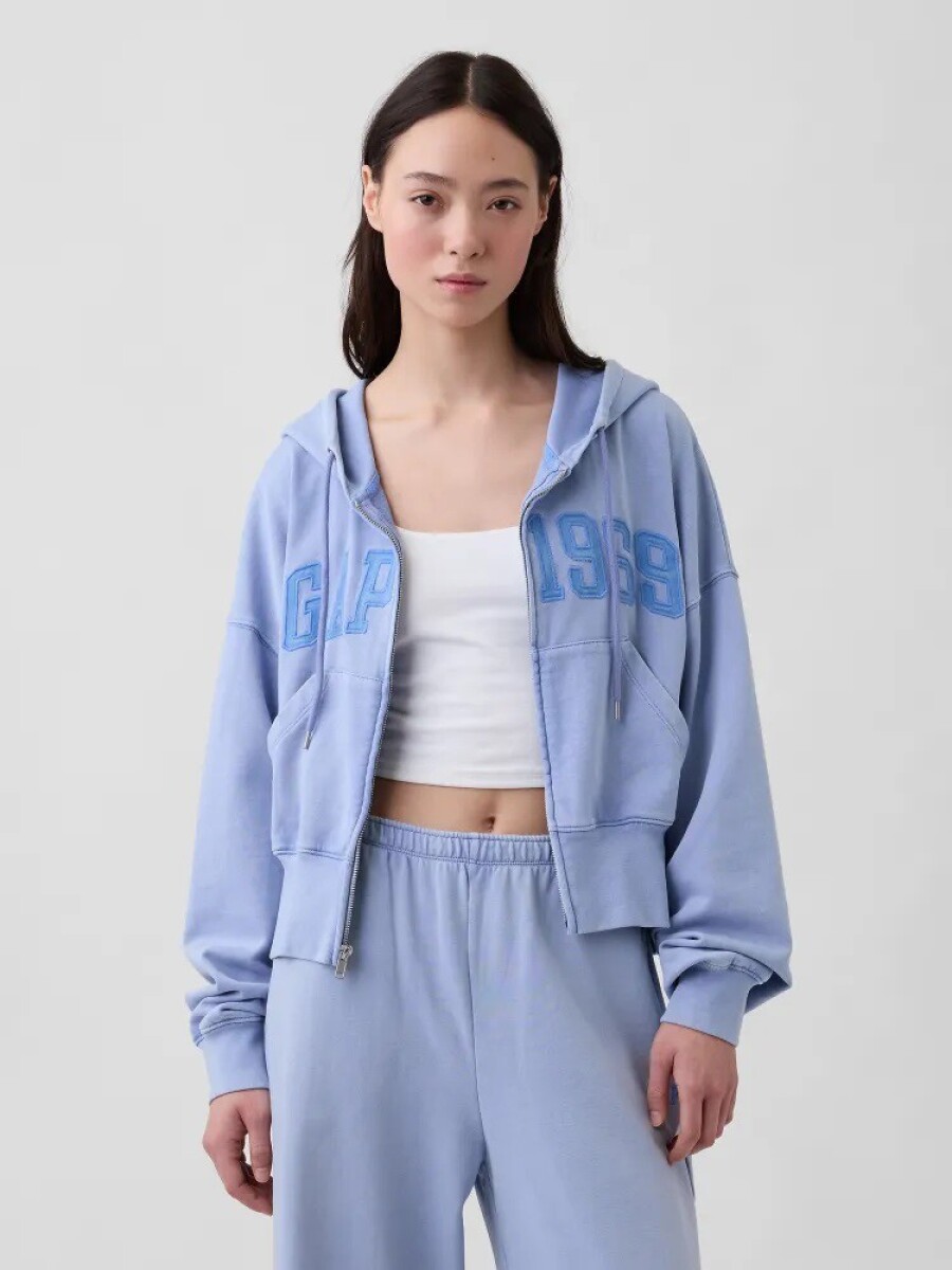 Canguro Con Cierre Gap 1969 Mujer - Moonstone Blue 