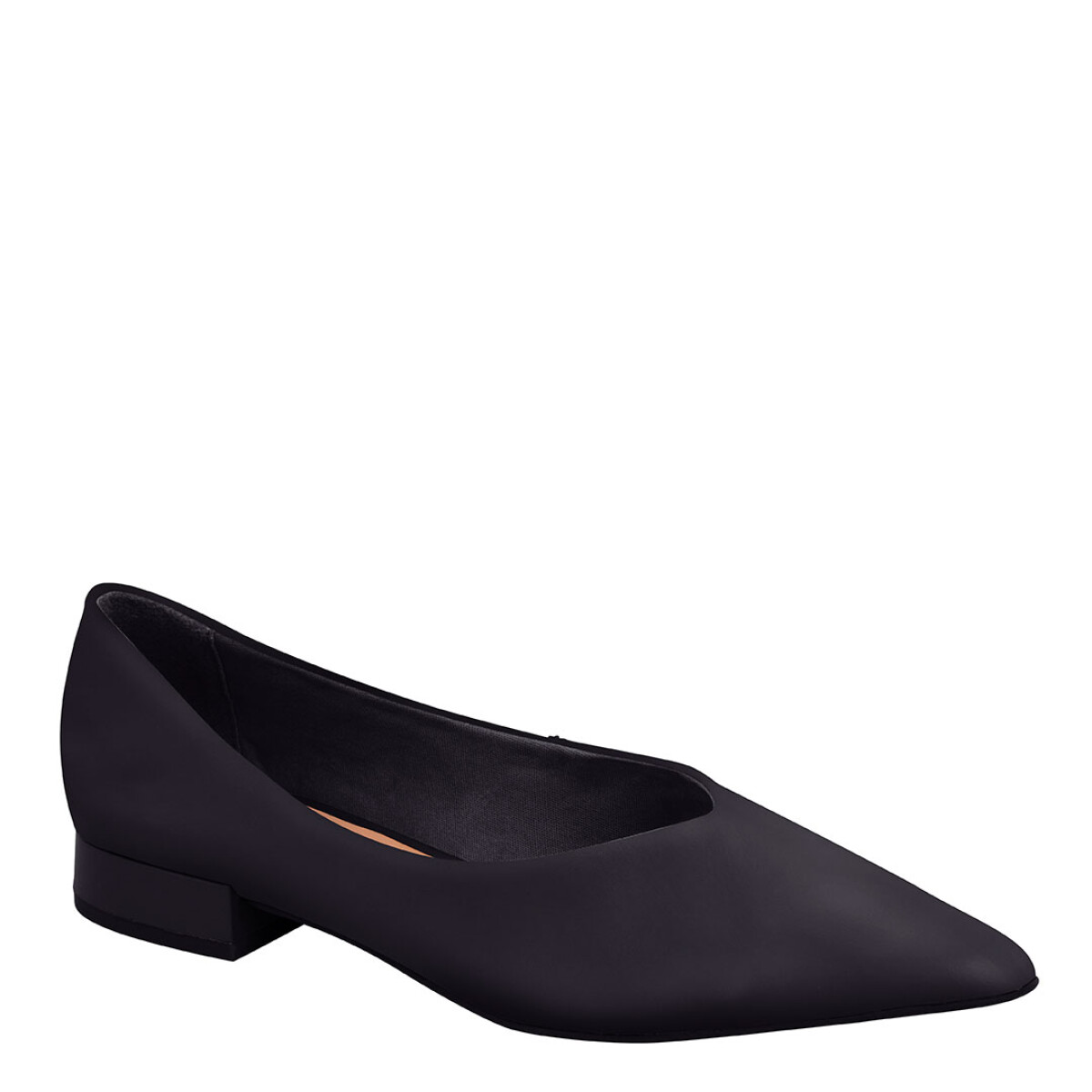 Zapatos de Mujer Bottero En Punta Taco Cuadrado - Negro 