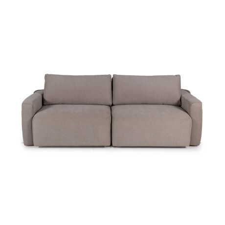 Sofá Cama Empeiro (Retráctil) - Tela Microfibra FX4-11 (Tostado)