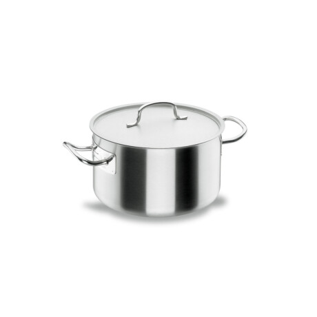 Cacerola Alta con Tapa de Acero Inoxidable 10 Litros Cacerola Alta con Tapa de Acero Inoxidable 10 Litros