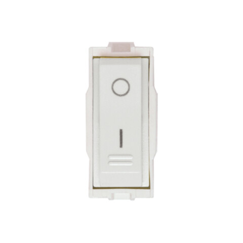 Módulo llave bipolar 10A 250V - Visione blanco C53106