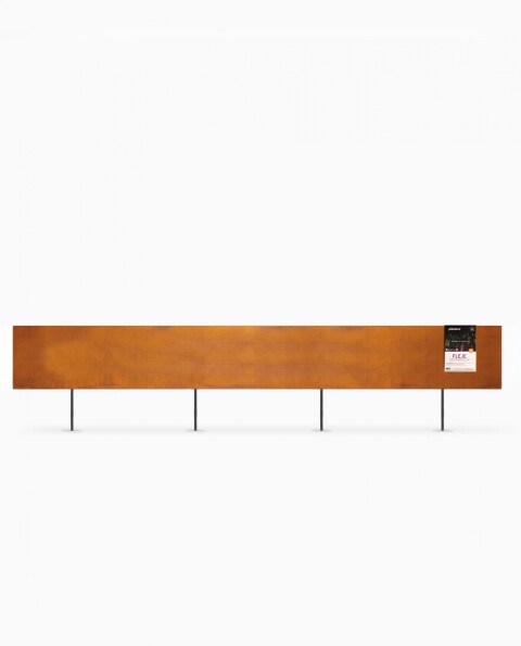 Fleje Separador 30cm x 2.4m - Acero Corten 2mm