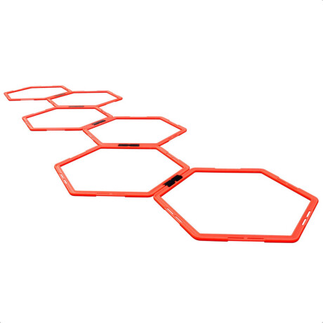 Aro Hexagonal Entrenamiento Funcional Coordinación Rojo