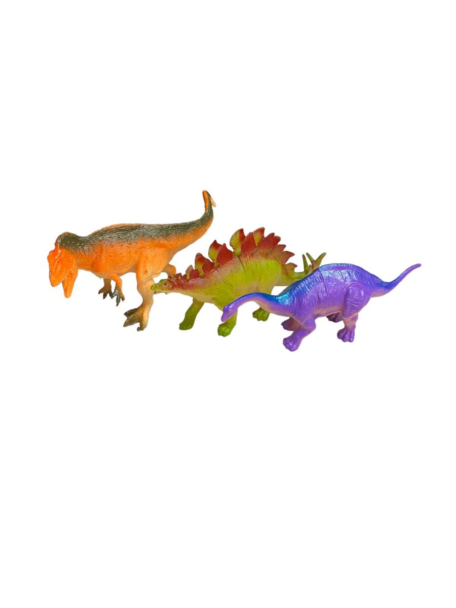 Dinosaurios en Blister x 3 