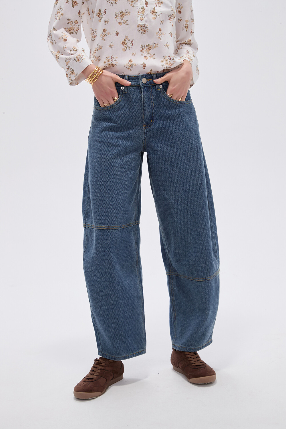 Pantalon Barri Azul Oscuro
