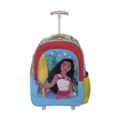 Mochila Infantil Moana con Carro Jacquard Grande 40 x 30 cm