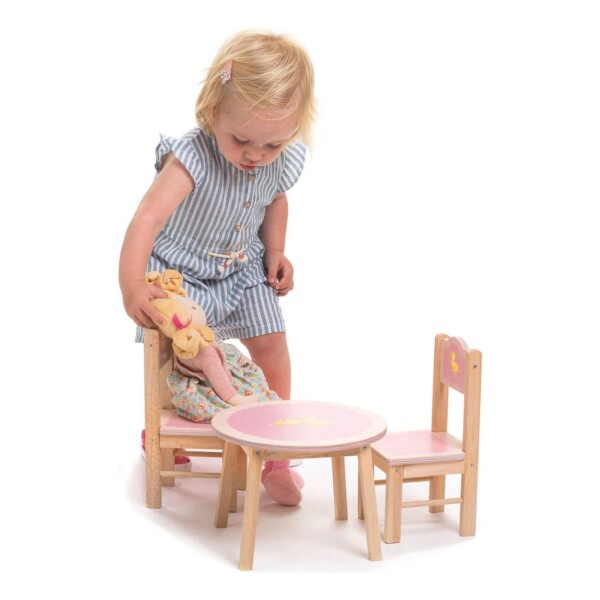Juego Mesa Y Sillas Madera Niños Infantil Tender Leaf Juego Mesa Y Sillas Madera Niños Infantil Tender Leaf