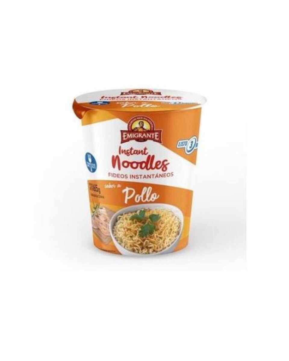 FIDEOS INSTANTÁNEOS DE POLLO 65G 