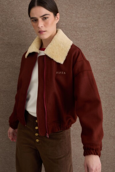 BOMBER SKI Terracota