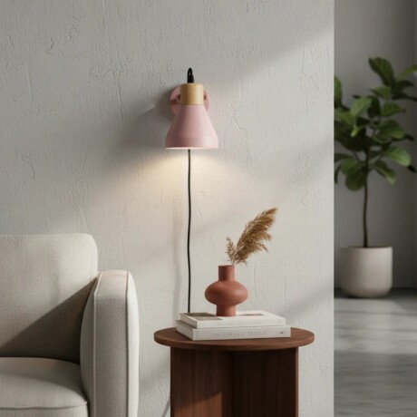 ARTEFACTO PARA PARED KIEV Luminaria de Pared Kiev Rosa