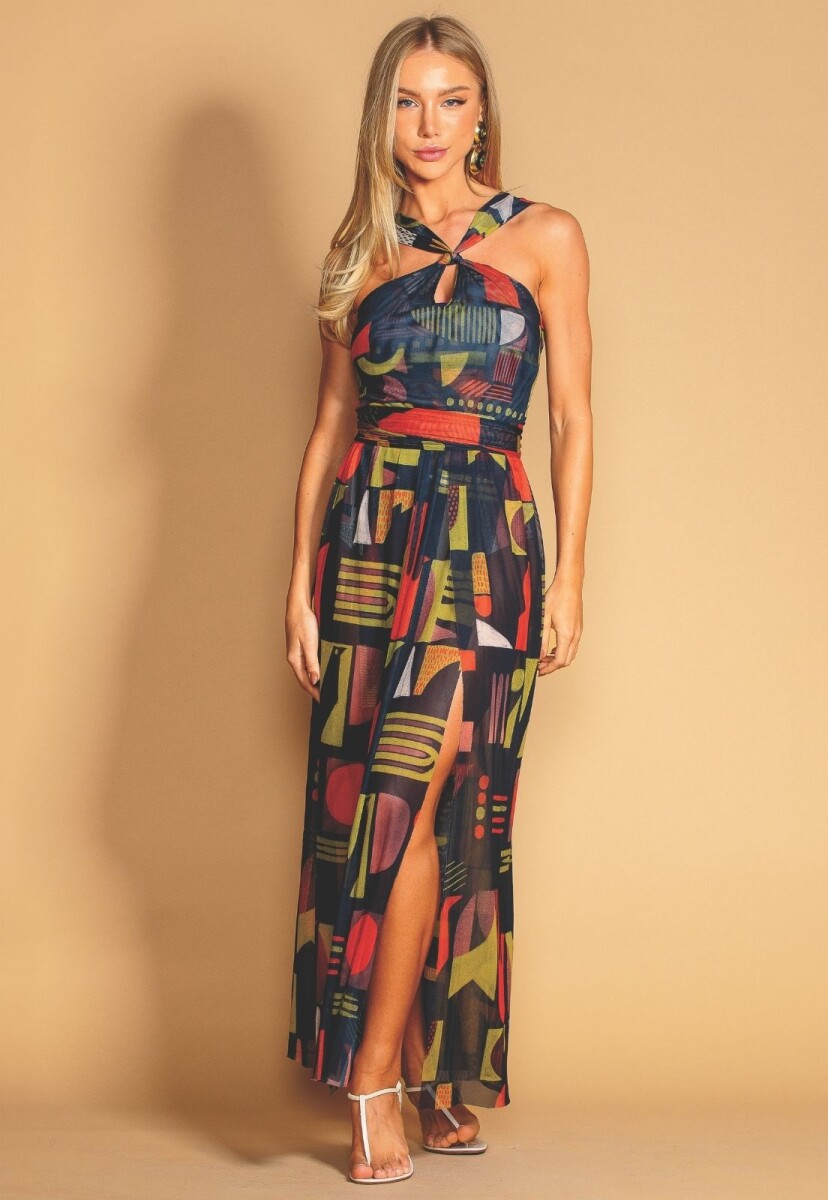 VESTIDO LARGO - EST. 07025 