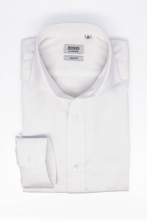 Camisa Annoni Non Iron Italian Collar Camisa Annoni Non Iron Italian Collar