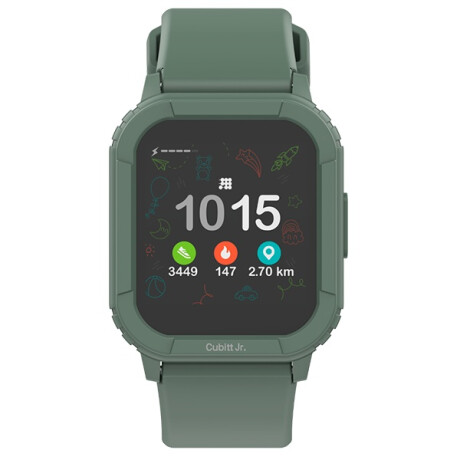 Reloj Cubitt Junior Silicona Verde 0